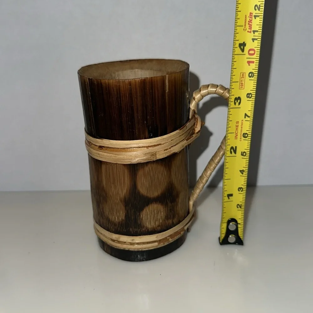 BAMBOO Mug All Natural Materials 4”